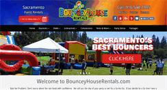 Desktop Screenshot of bounceyhouserentals.com